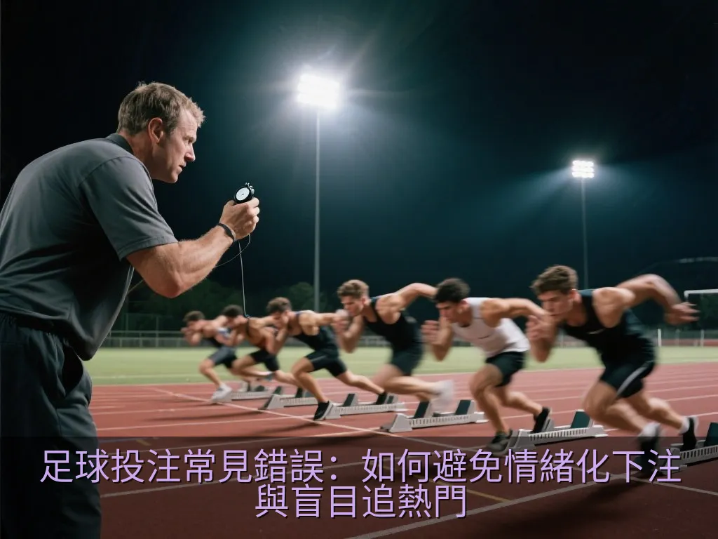 足球投注常見錯誤：如何避免情緒化下注與盲目追熱門
